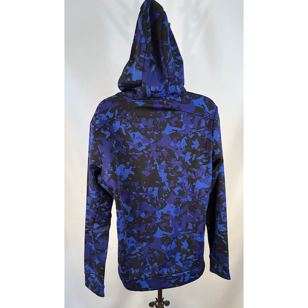 Womens Nike Therma Fit Blue Camo Pattern Therma-Fit Hoodie Size Medium - Picture 3 of 3